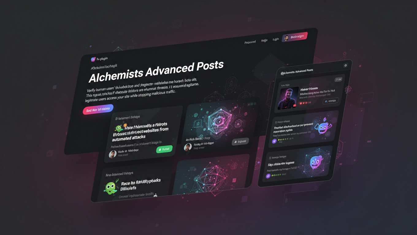 Preview of Alchemists Advanced Posts