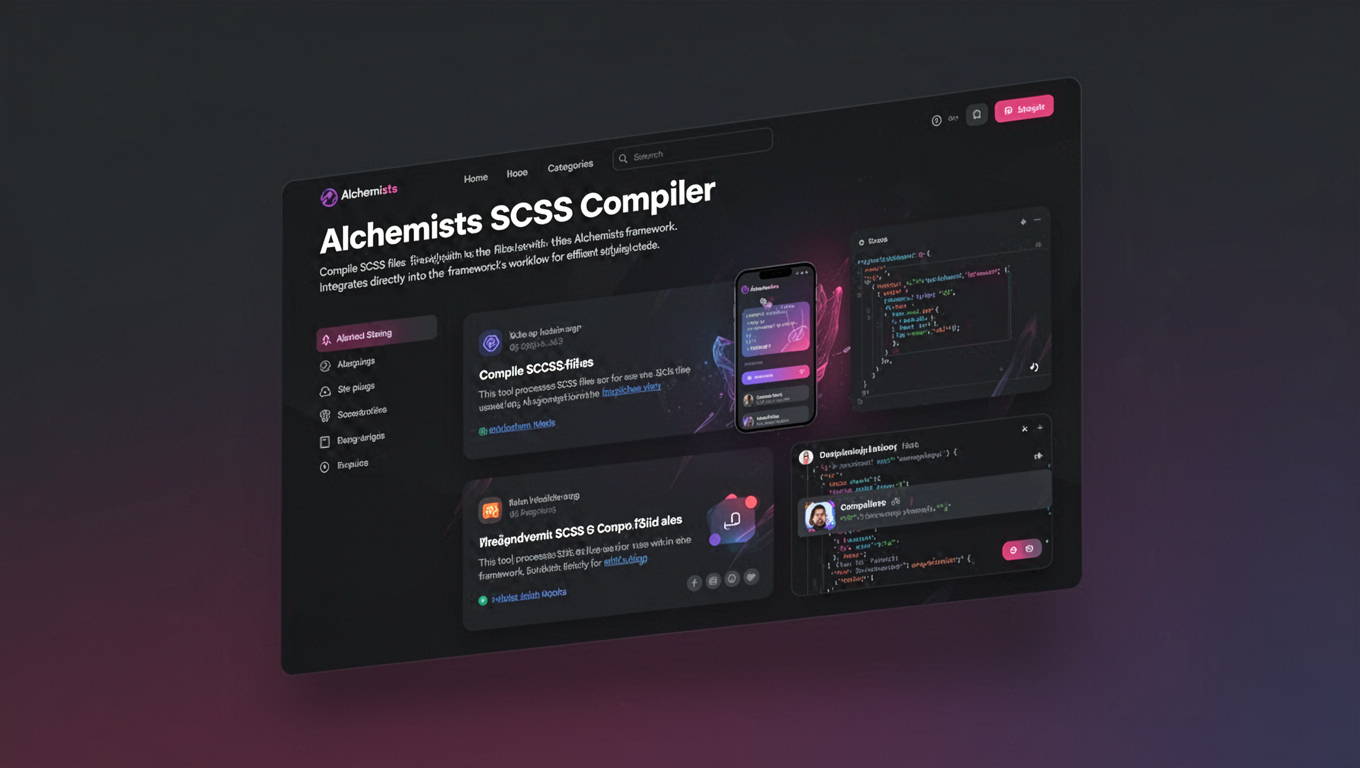Preview of Alchemists SCSS Compiler
