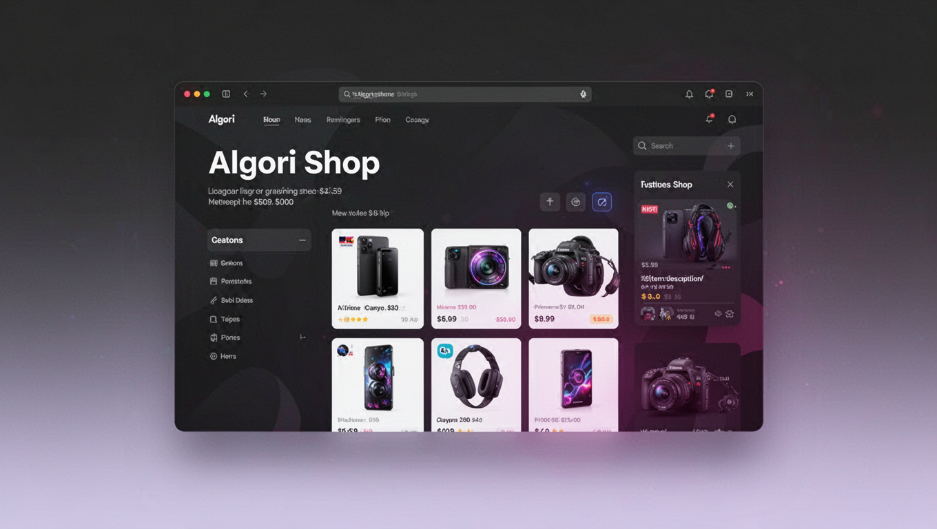 Preview of Algori Shop