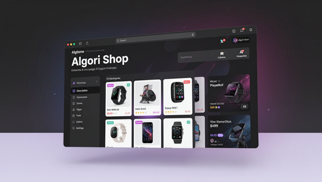 Preview of Algori Shop