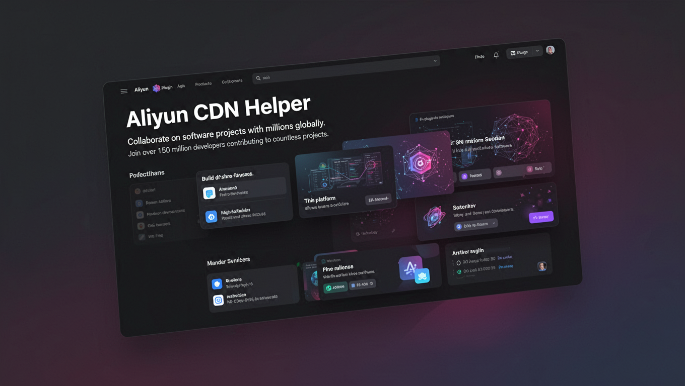 Preview of Aliyun CDN Helper