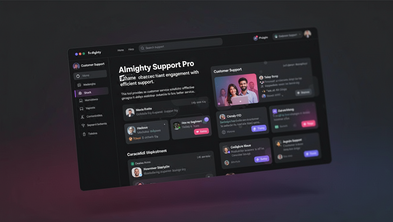 Preview of Almighty Support Pro