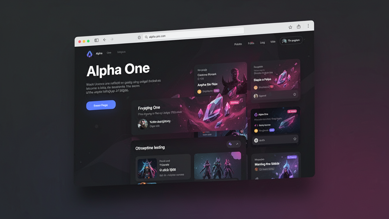 Preview of Alpha One