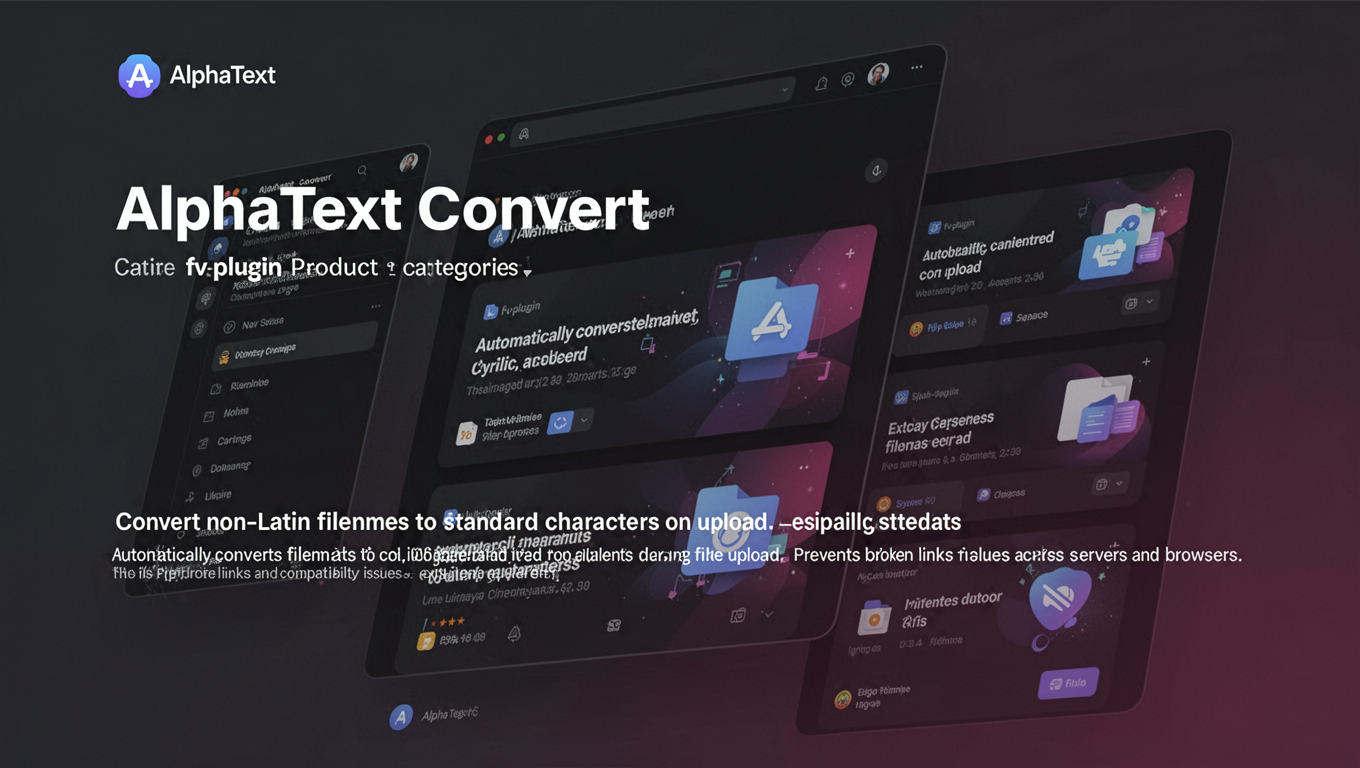 Preview of AlphaText Convert