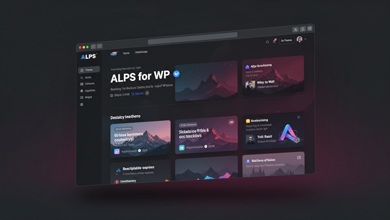 Preview of ALPS for WP