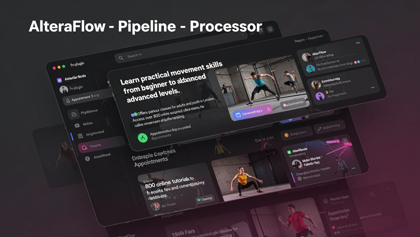 Preview of AlteraFlow - Pipeline - Processor