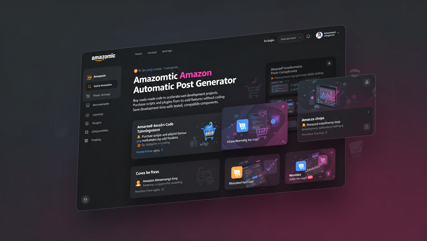 Preview of Amazomatic Amazon Automatic Post Generator