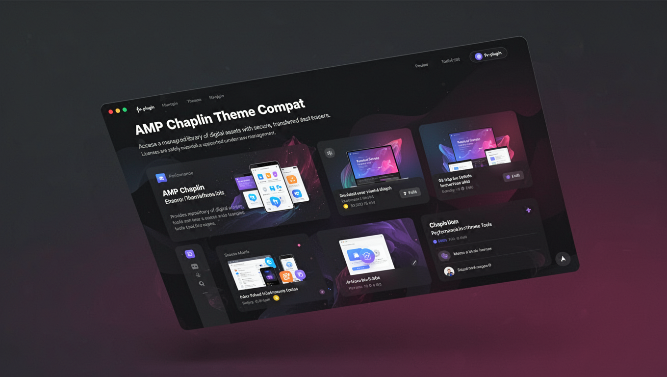 Preview of AMP Chaplin Theme Compat