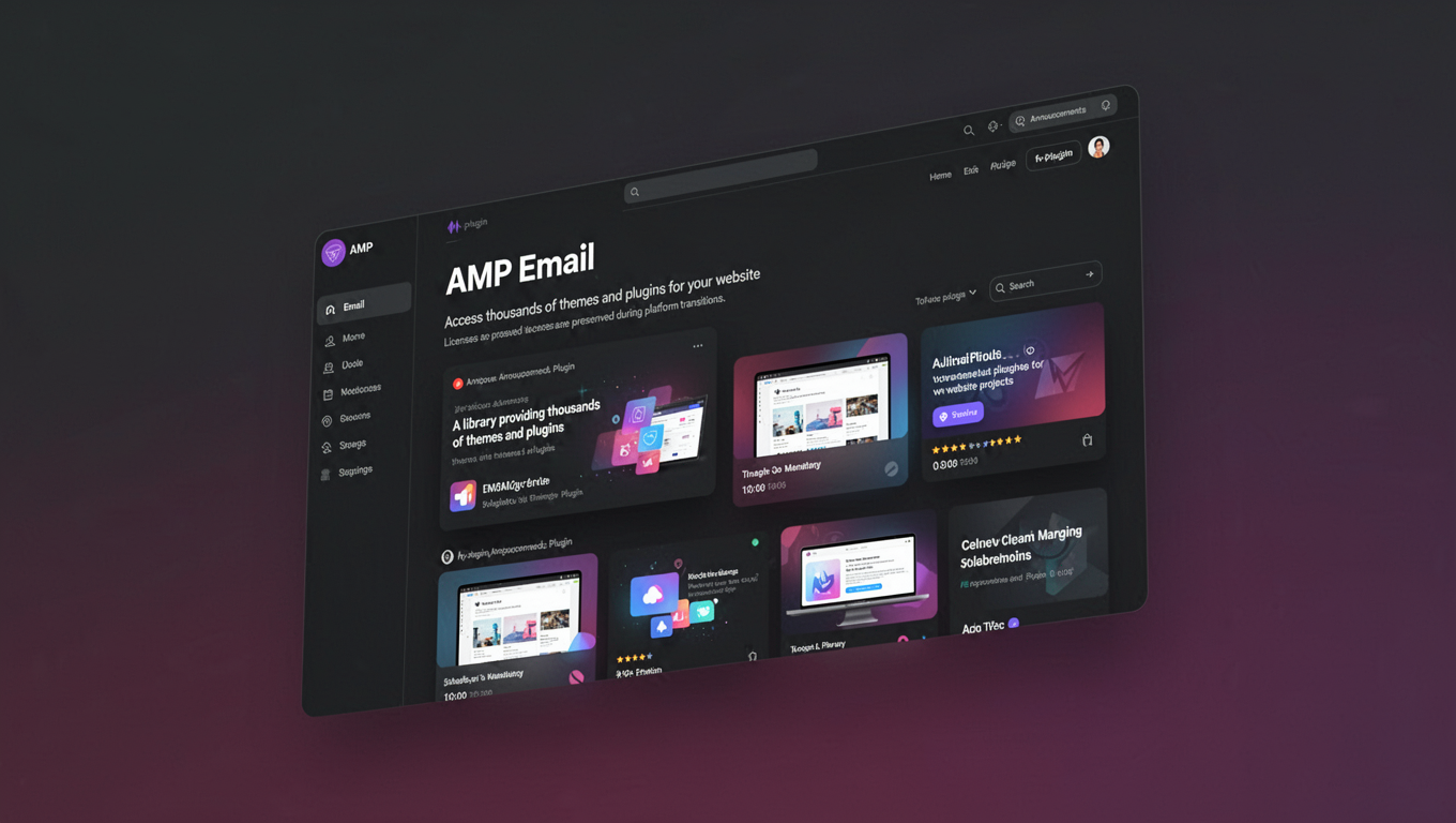 Preview of AMP Email