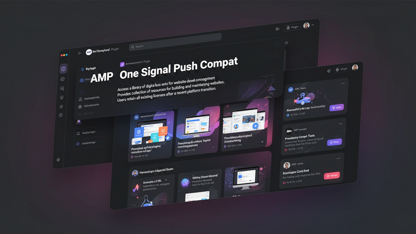 Preview of AMP One Signal Push Compat