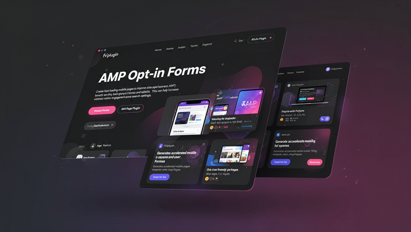 Preview of AMP Opt-in Forms