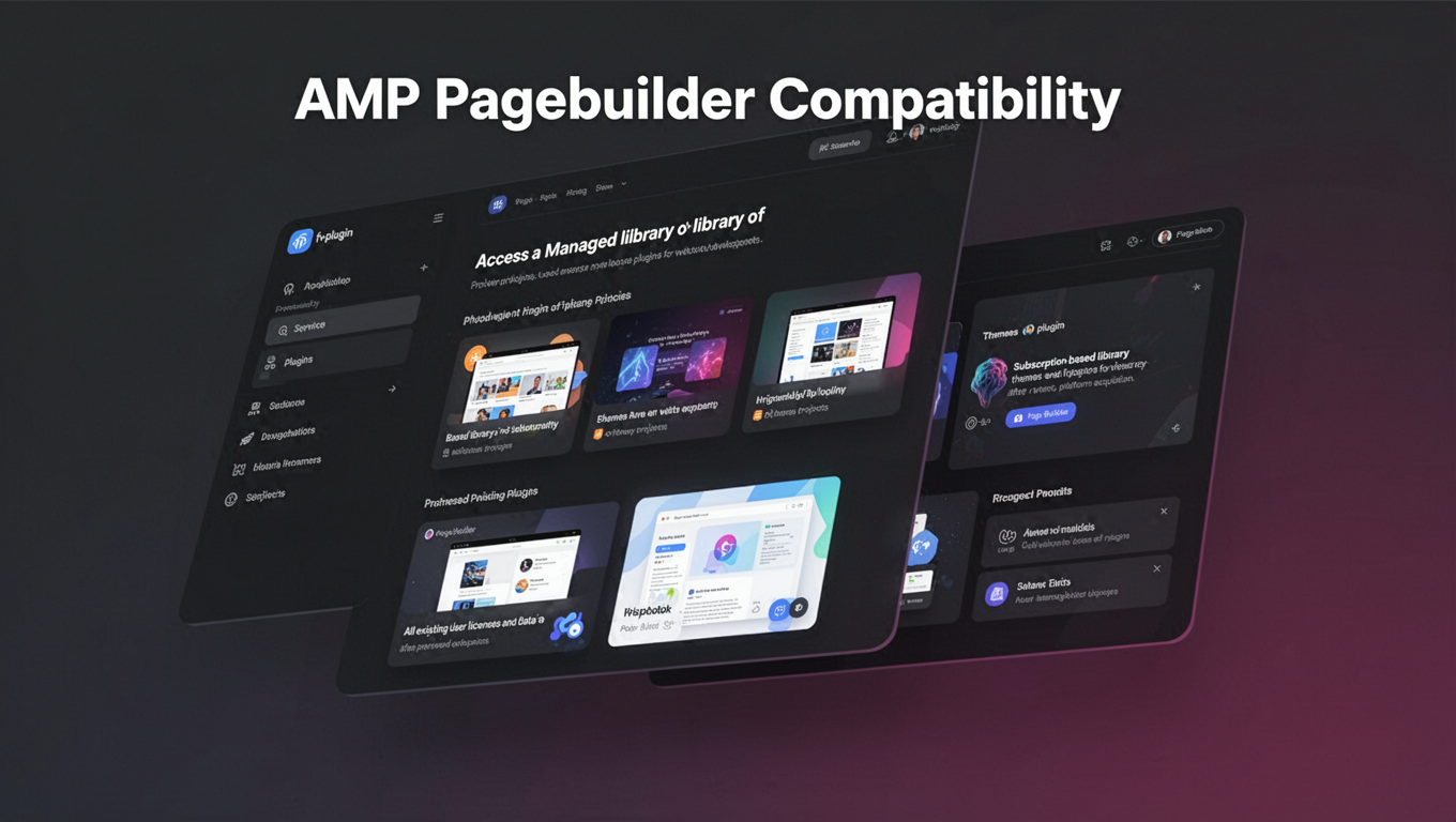 Preview of AMP Pagebuilder Compatibility