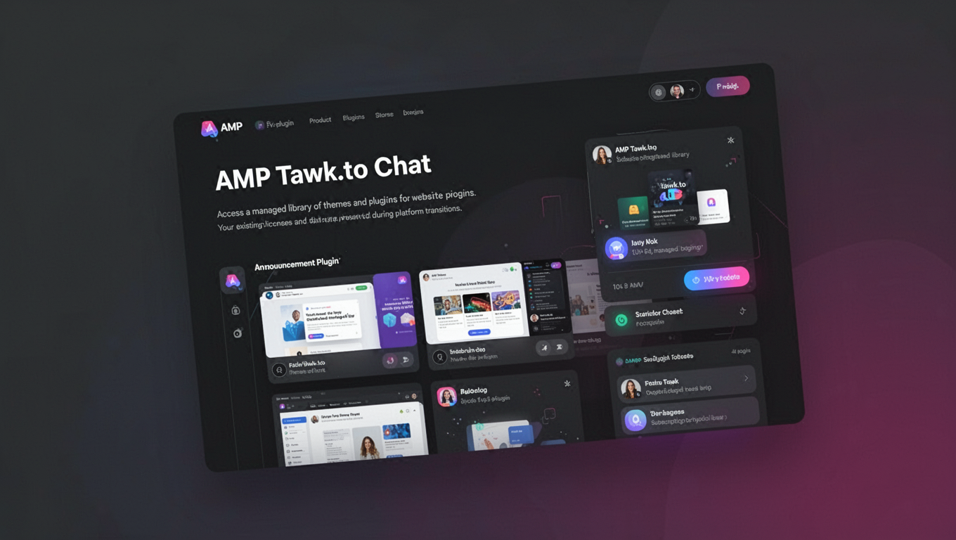 Preview of AMP Tawk.to Chat