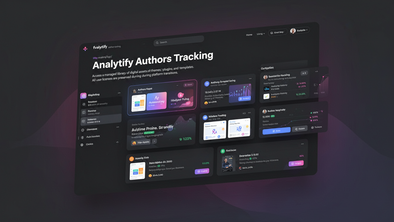 Preview of Analytify Authors Tracking