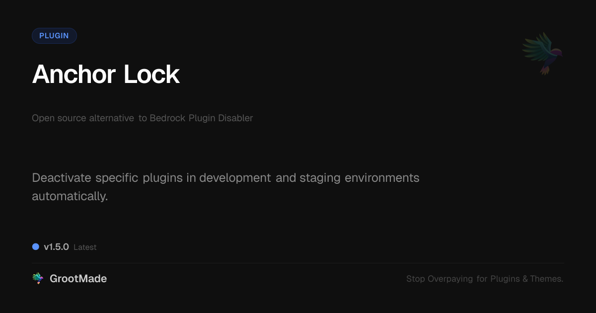 Preview of Anchor Lock