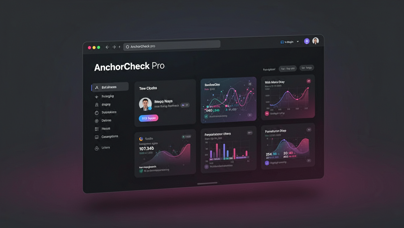 Preview of AnchorCheck Pro