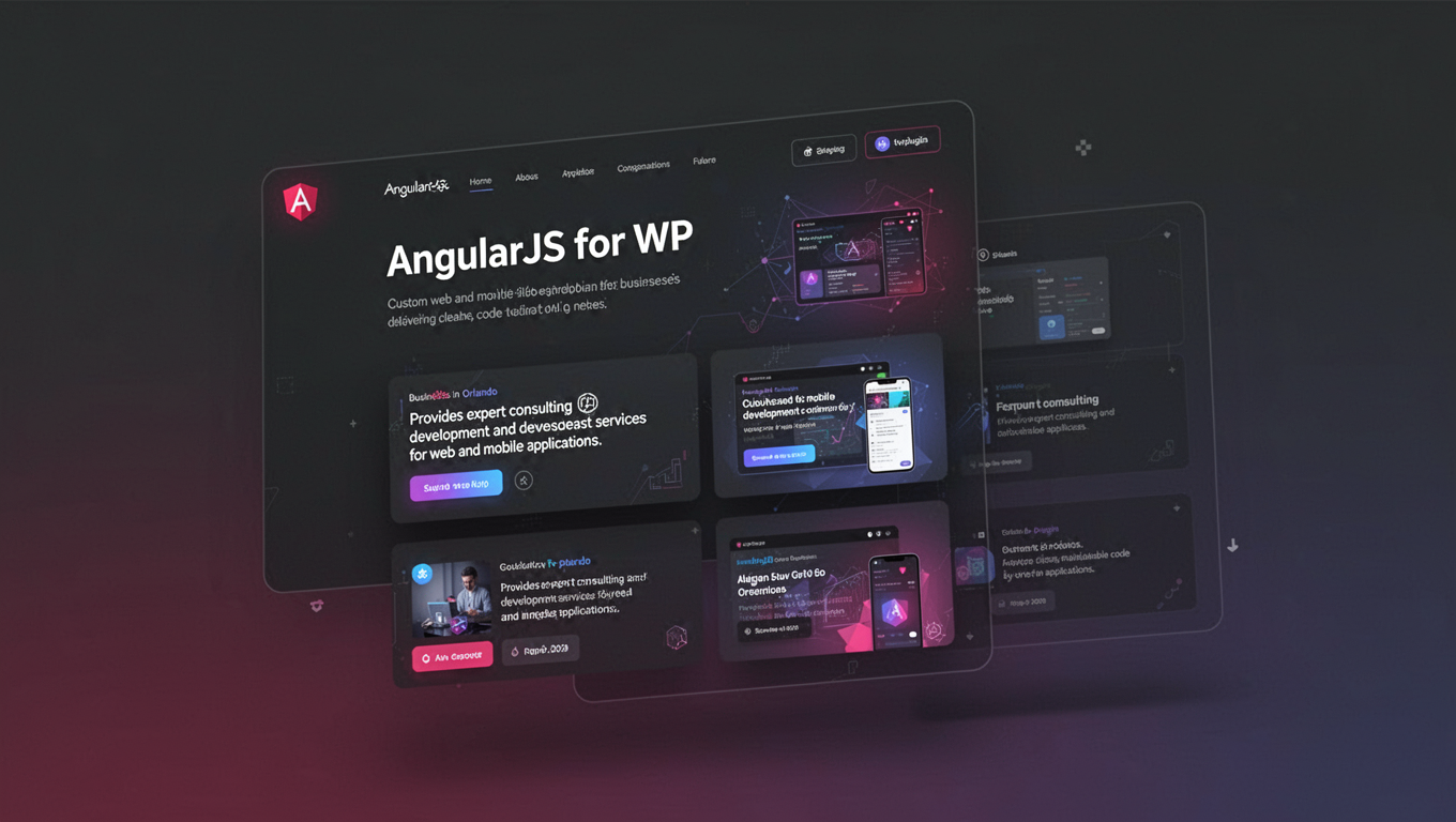 Preview of AngularJS for WP