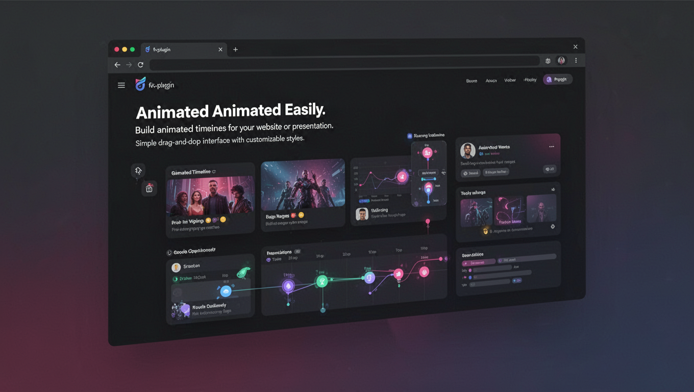 Preview of Animated Timeline