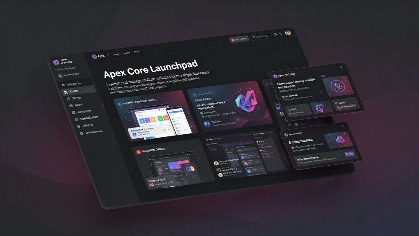 Preview of Apex Core Launchpad