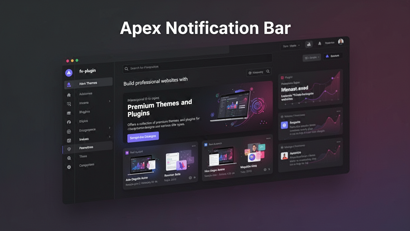 Preview of Apex Notification Bar