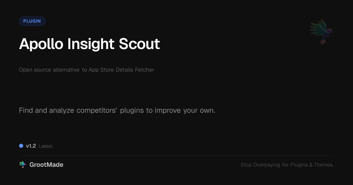 Preview of Apollo Insight Scout