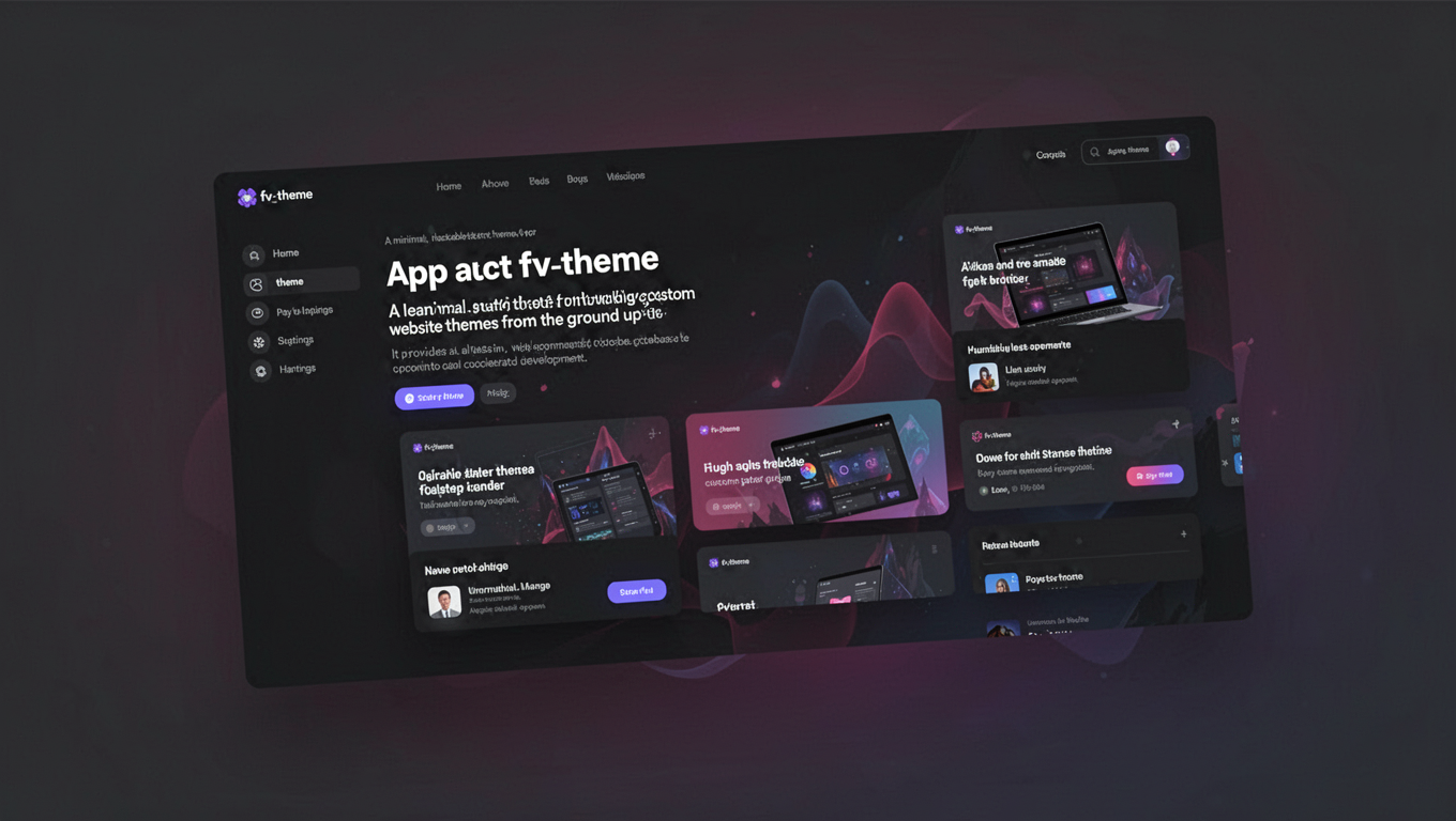Preview of app theme