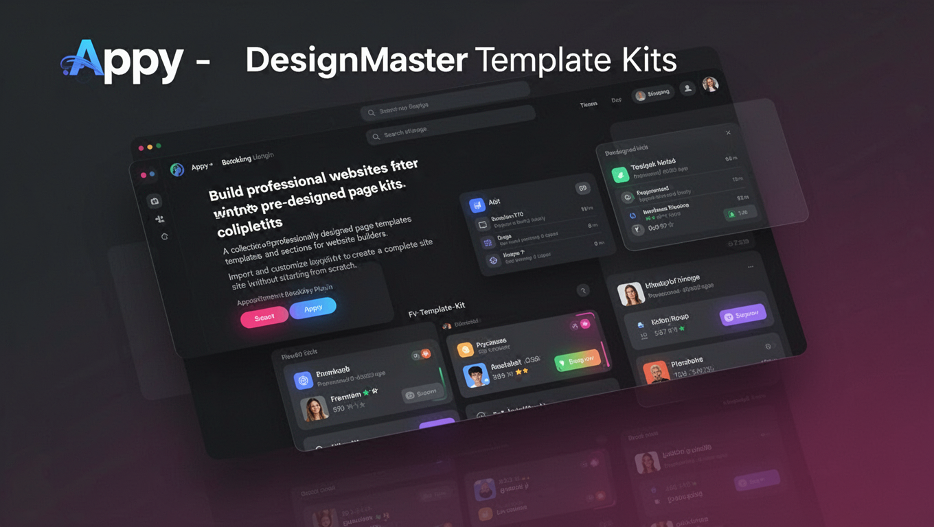 Preview of Appy - DesignMaster Template Kits