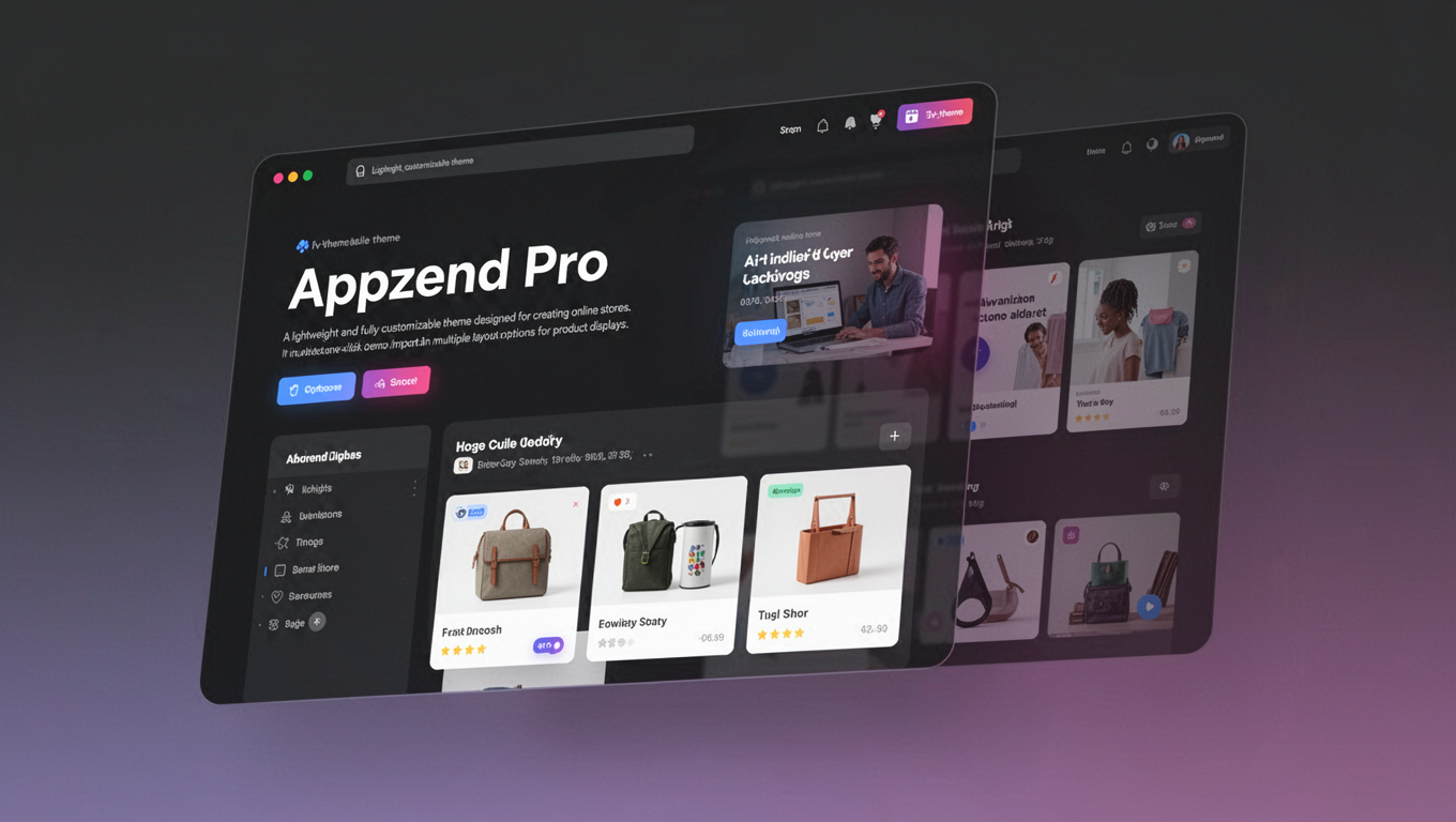 Preview of Appzend Pro