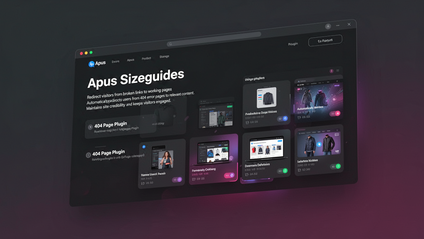 Preview of Apus Sizeguides