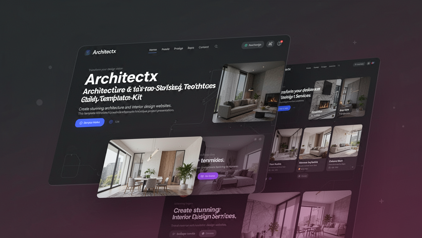 Preview of Architectx - Architecture & Interior Design Services Elementor Template Kit