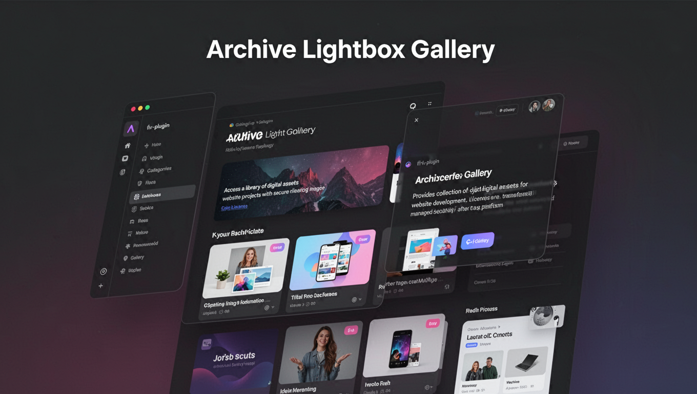 Preview of Archive Lightbox Gallery