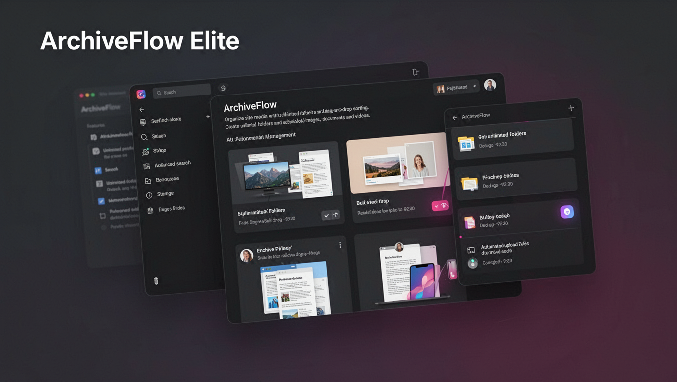 Preview of ArchiveFlow Elite