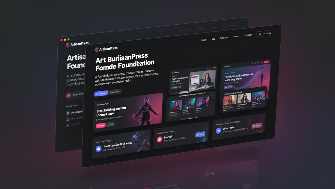 Preview of ArtisanPress Foundation