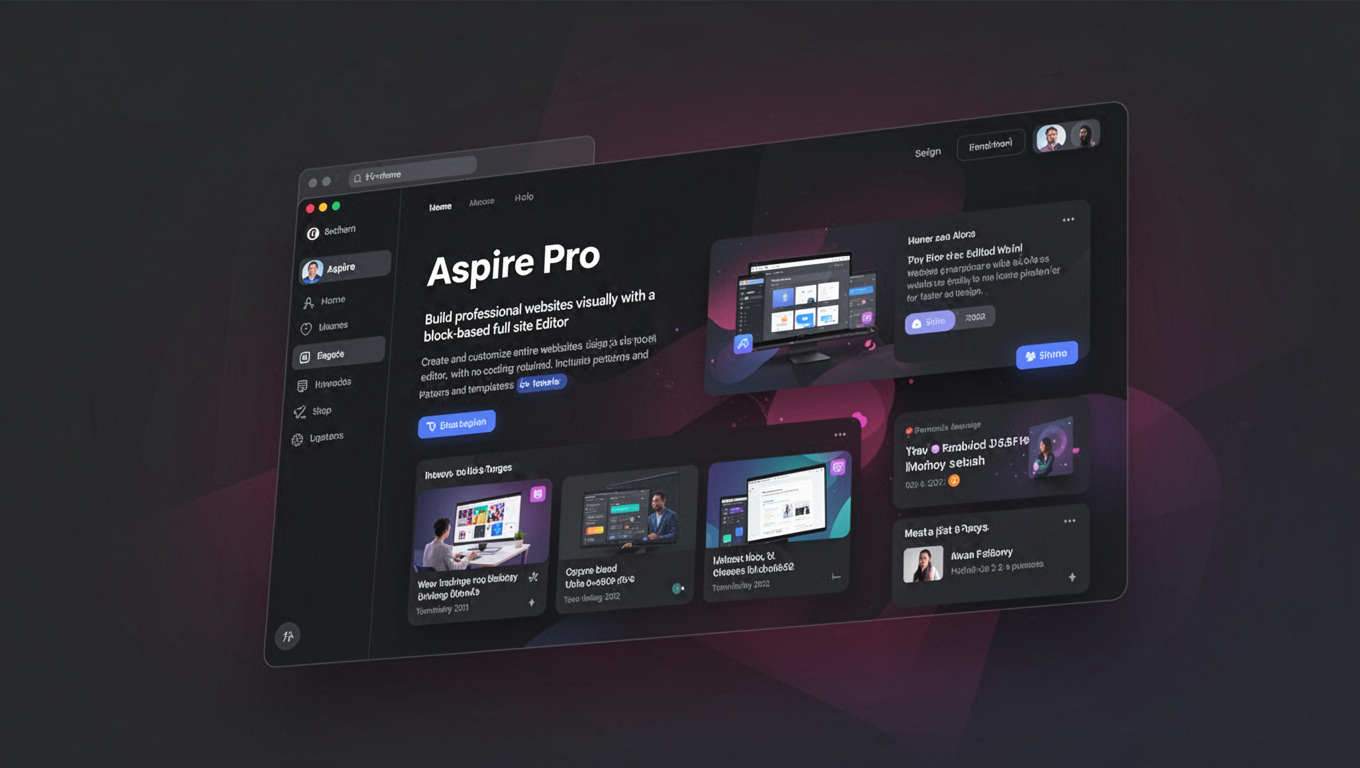 Preview of Aspire Pro