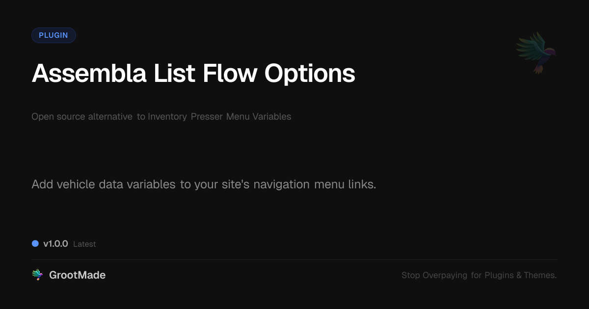 Preview of Assembla List Flow Options