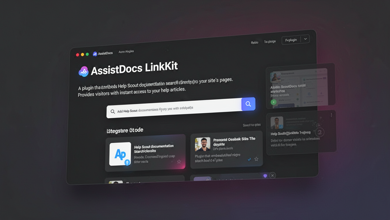 Preview of AssistDocs LinkKit