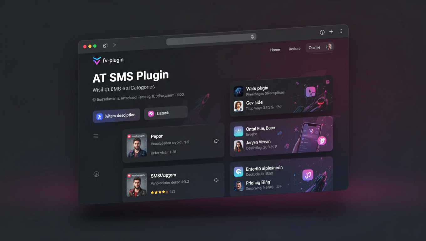 Preview of AT SMS Plugin