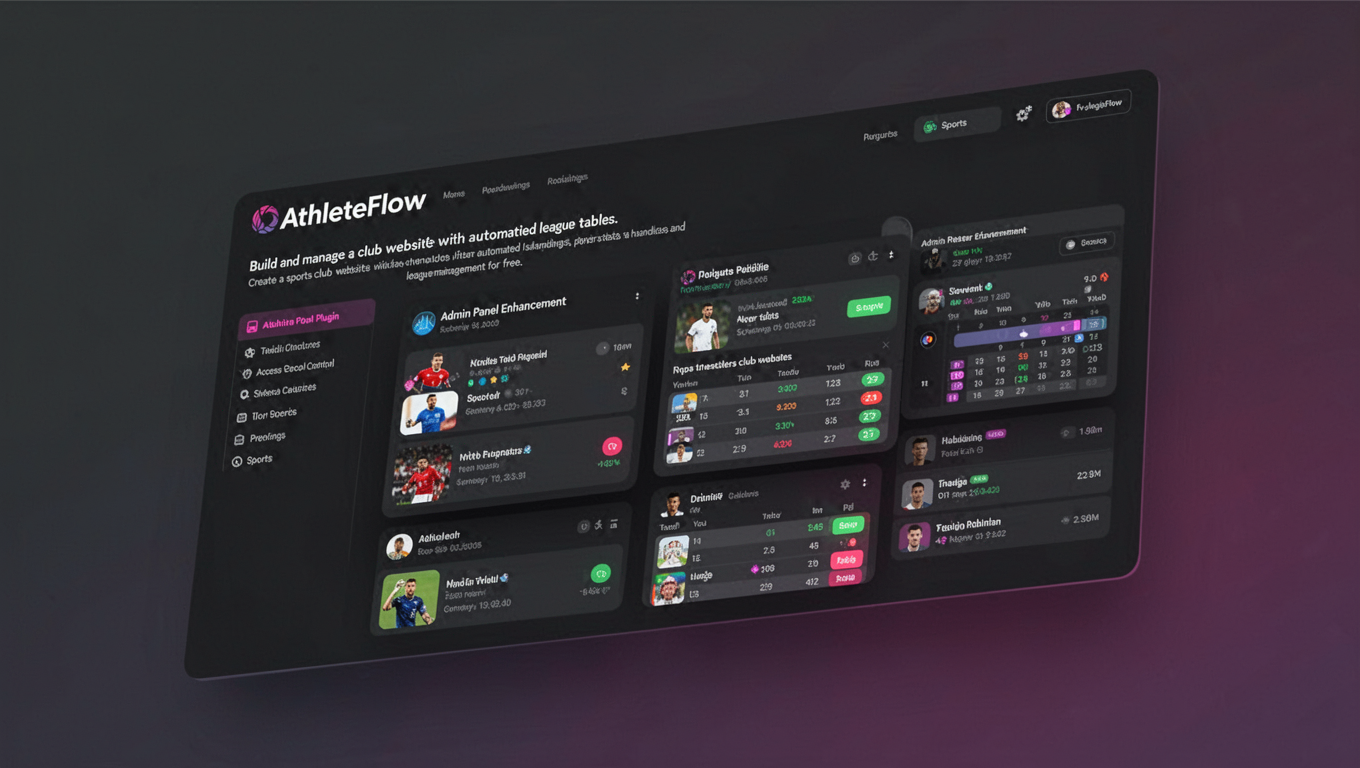 Preview of AthleteFlow