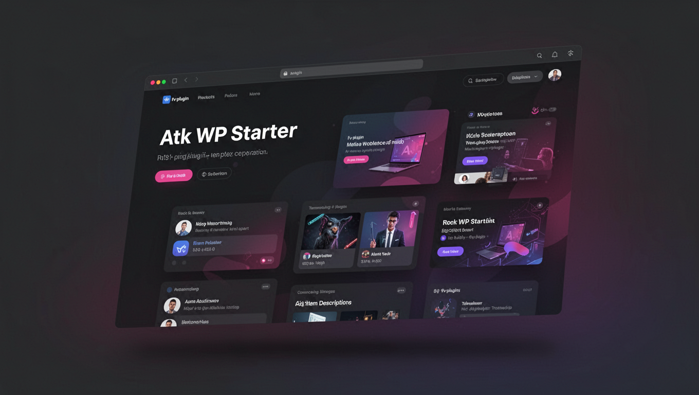 Preview of Atk WP Starter