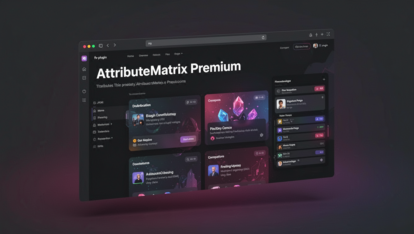 Preview of AttributeMatrix Premium