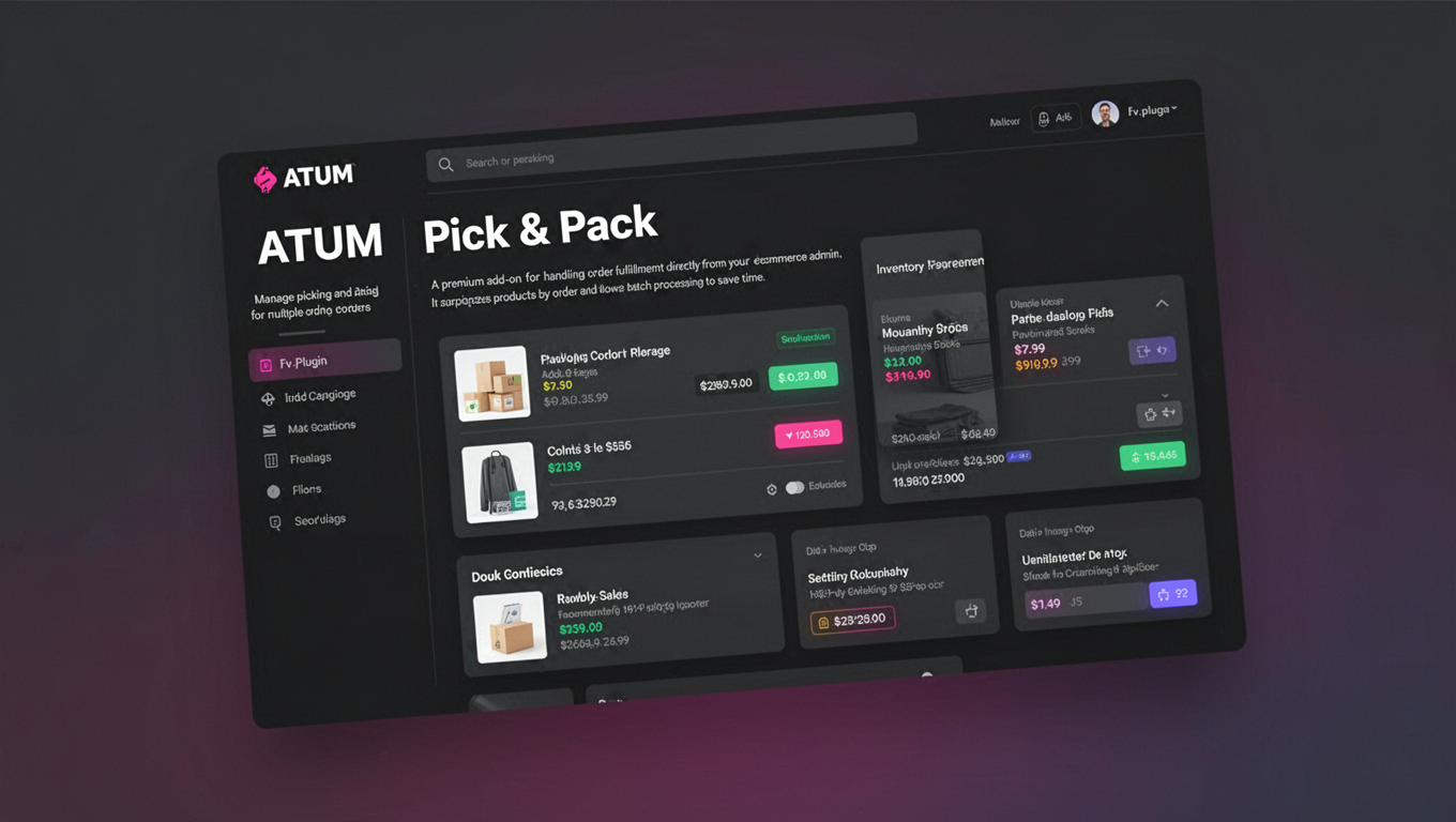 Preview of ATUM Pick & Pack