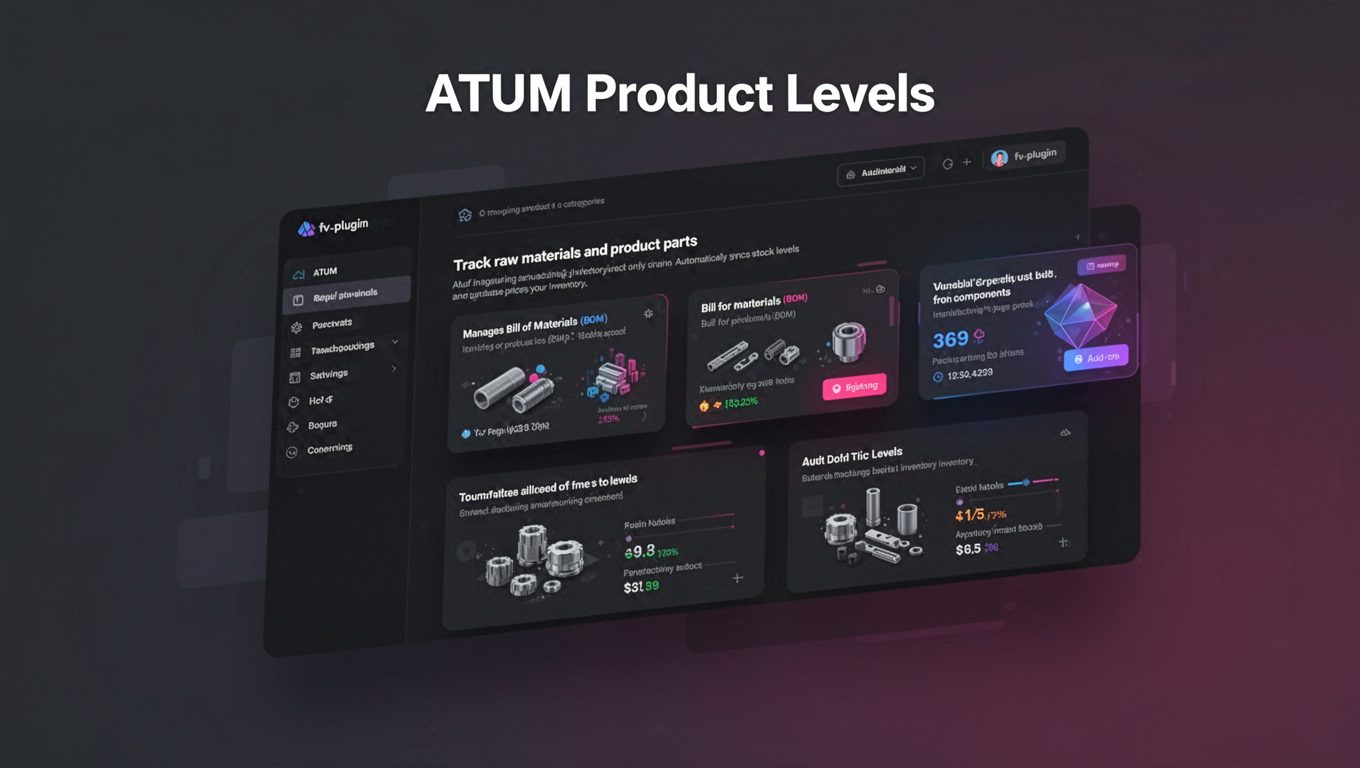 Preview of ATUM Product Levels