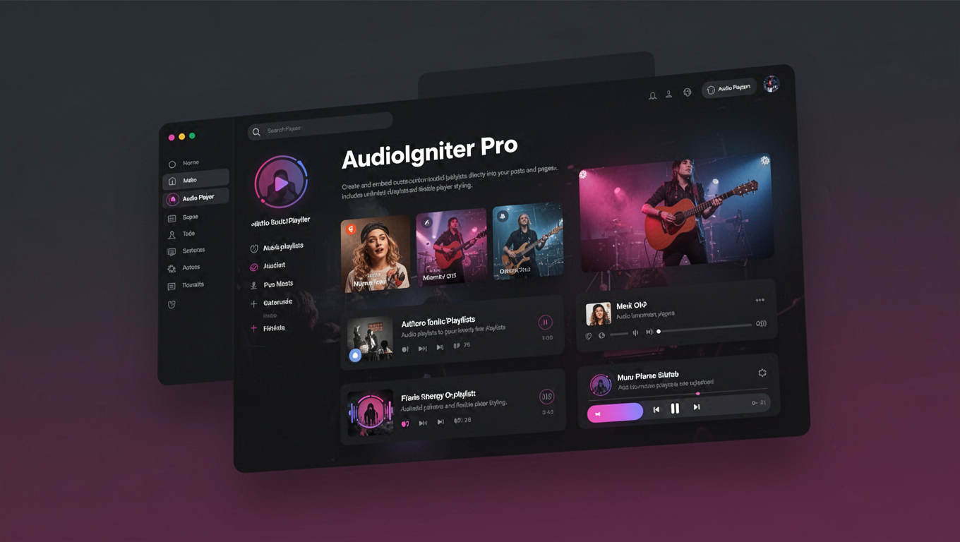 Preview of AudioIgniter Pro