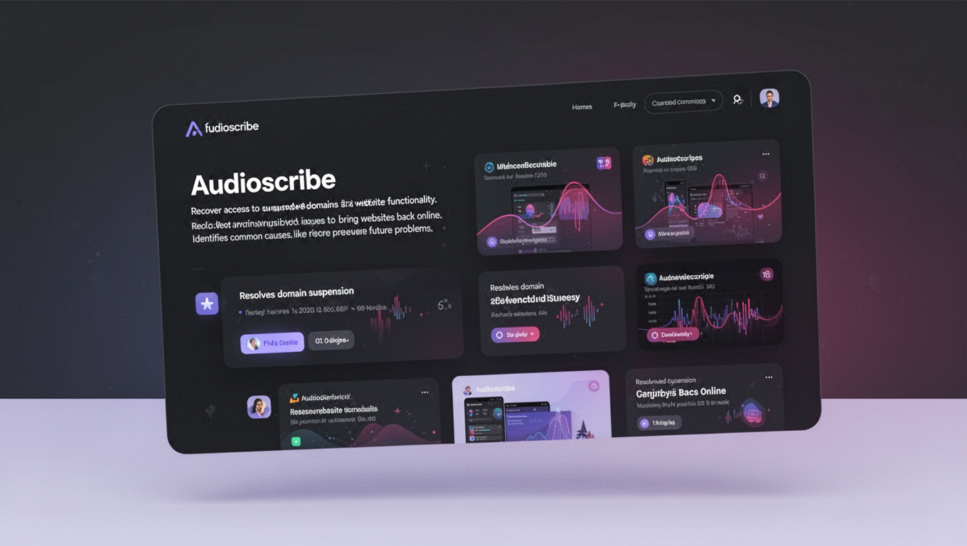 Preview of Audioscribe