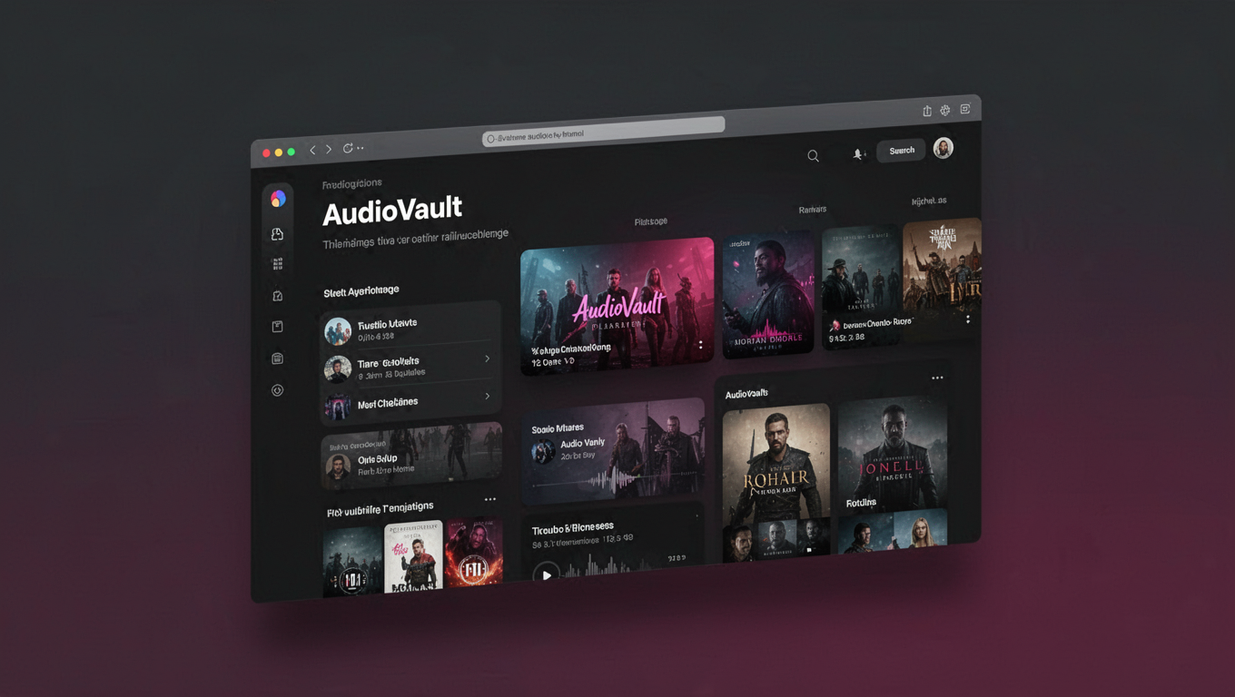 Preview of AudioVault