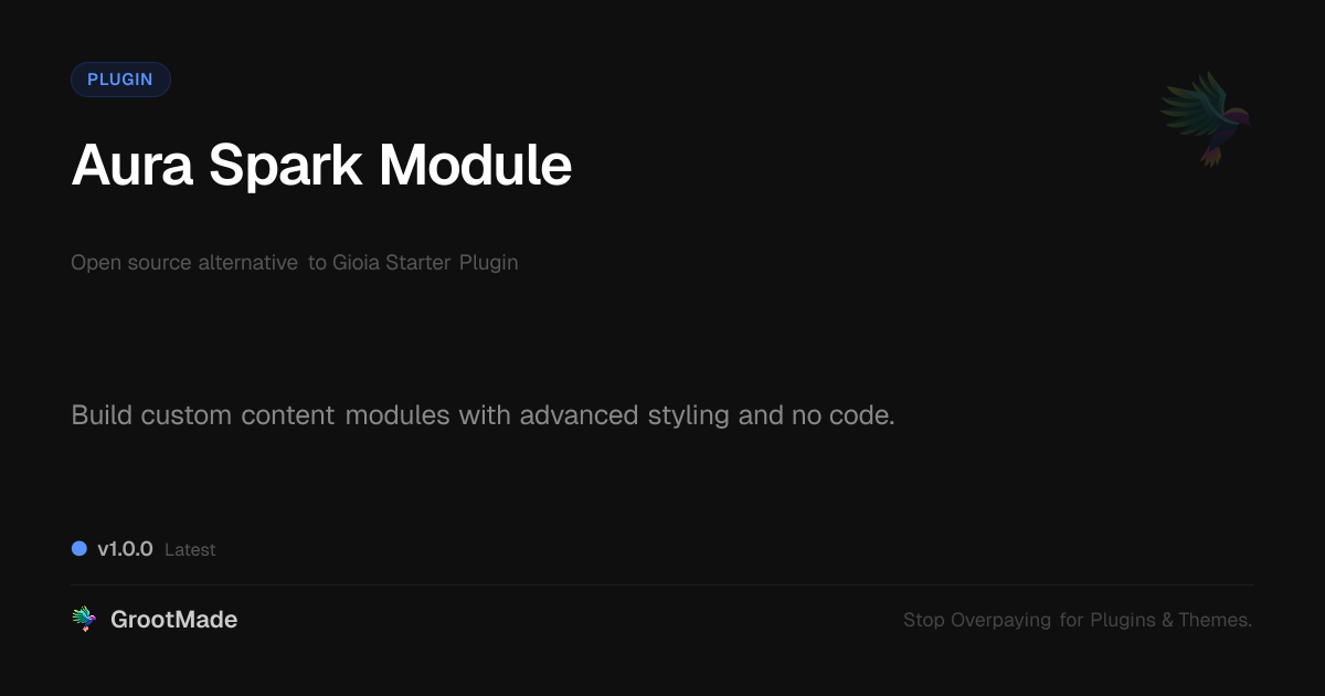 Preview of Aura Spark Module