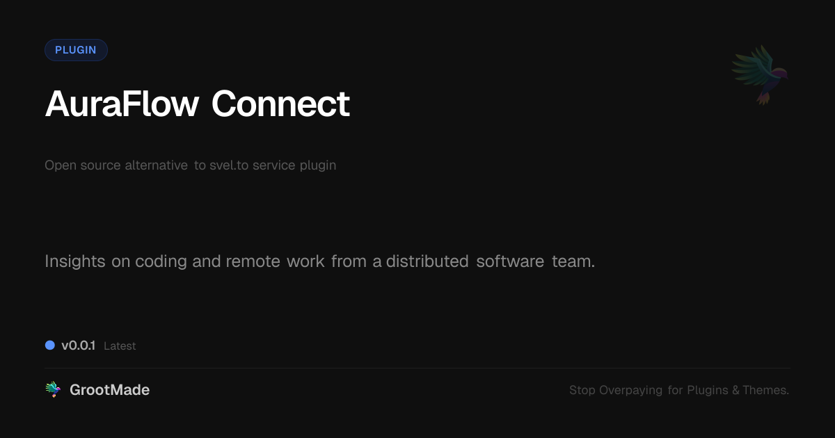 Preview of AuraFlow Connect