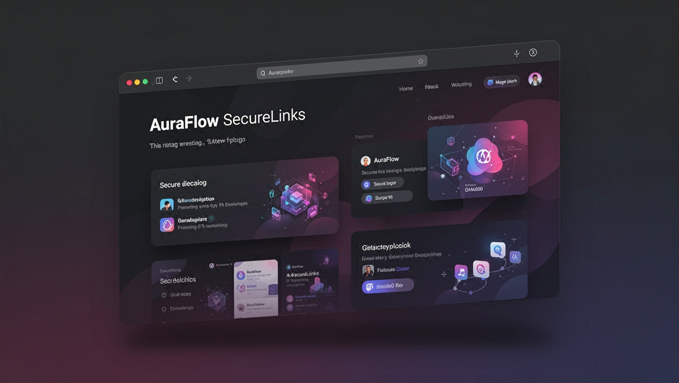 Preview of AuraFlow SecureLinks