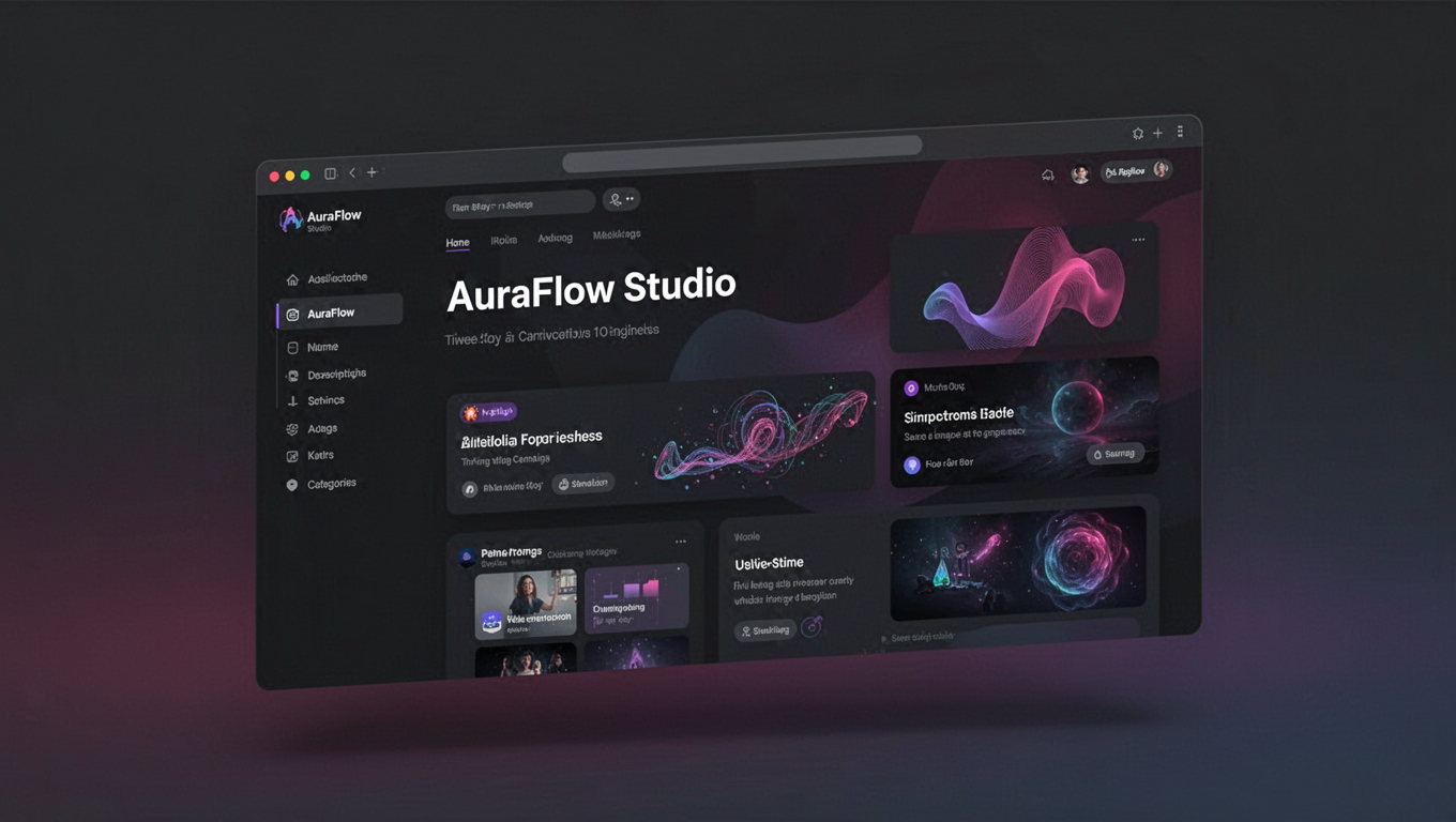 Preview of AuraFlow Studio
