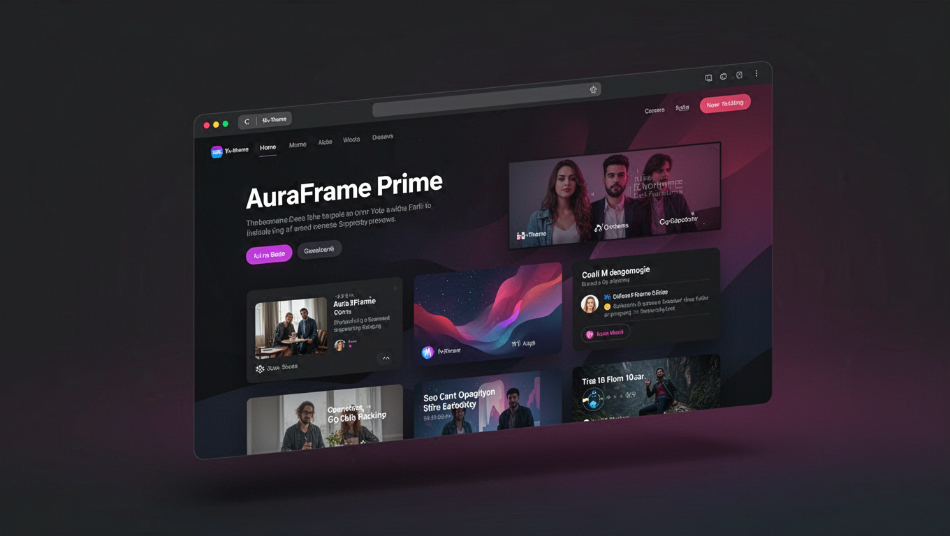 Preview of AuraFrame Prime